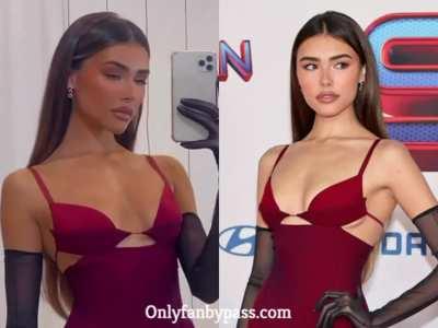 Madison Beer at the premier of Spiderman : No Way Home