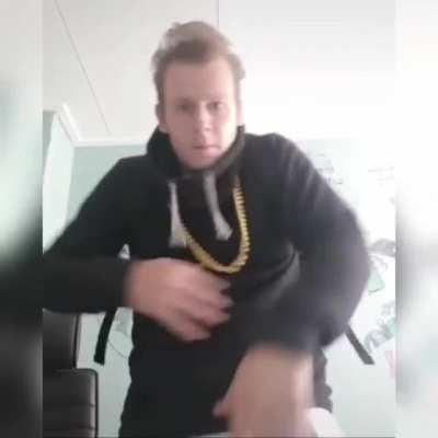 I dont want to know what goes trough his mind while making this.