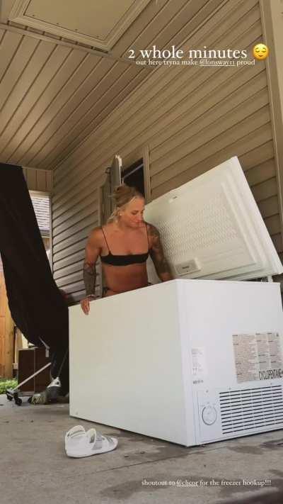 Dying to stuff my face in Kelsey Kiels big muscular ass