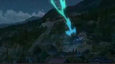 The meteor was just a Genshin impact summon