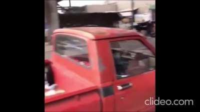 Grindin' That Truck-Bed Like A Boss...