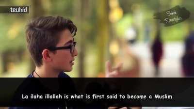 The fruits of Ataturk: Turks don’t know what لا إله إلا الله (La ilaha il'Allah) means