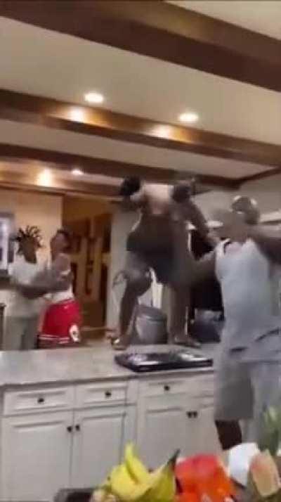 When the anime music drops