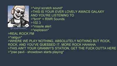 AWACS Galaxy hosting REAL ROCK FM