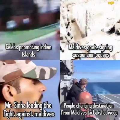 Maldives vs Lakshadweep