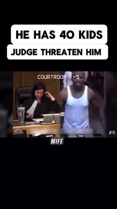 Judge threatened to jail this guy without bond