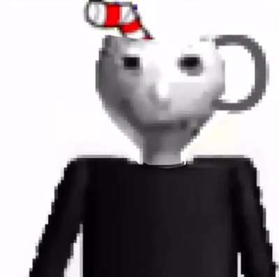 Baldi x cuphead
