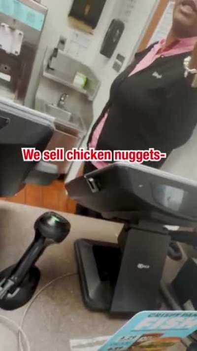 Chicken nuggets frosty