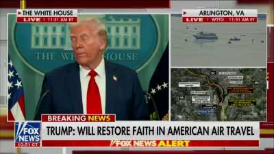 Reporter confronts Trump's alternative facts