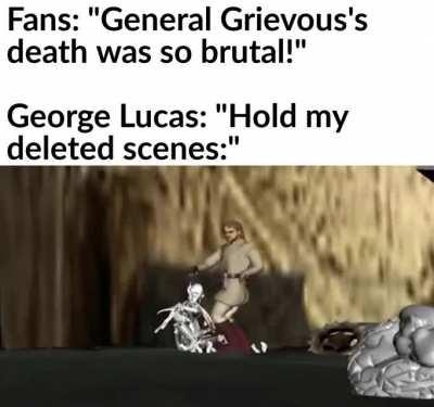 Obi-Wan went full-Anakin there for a moment