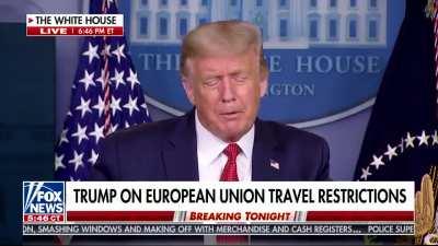 The President says the “1917 pandemic” ended the Second World War