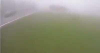 Speeding plus no lights on foggy conditions