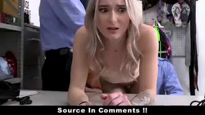 Teen Thief Is Gangbanged for Stealing from The Shop