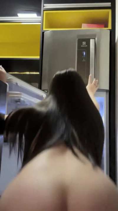 POV:you see your roommate in the middle of the night like this ,wyd ?(she’s been looking at your cock all day)