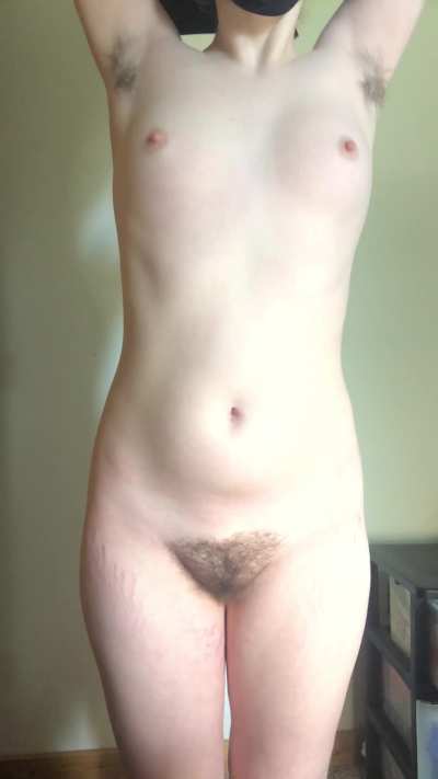 I love being all natural