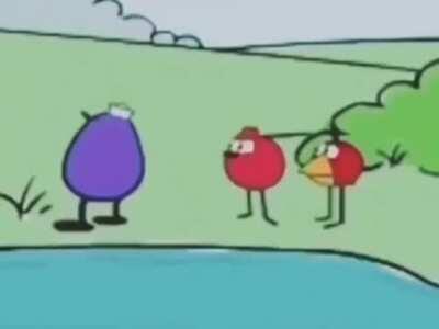 AMONG US REFERENCE IN ANGRY BIRDS 😲😱