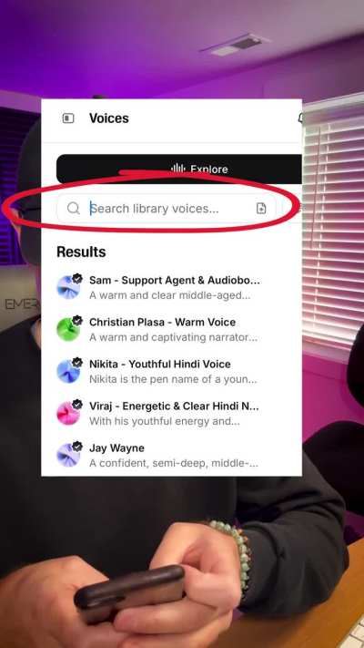 NAMING your Professional Voice Clone