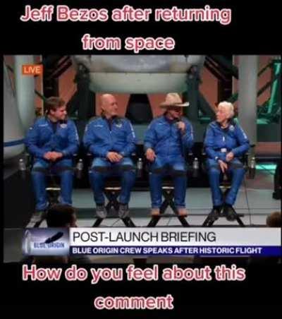 This statement is disturbing. Built on the backs of plebs like us. This is why I hold. Screw this guy and his shuttlecock.