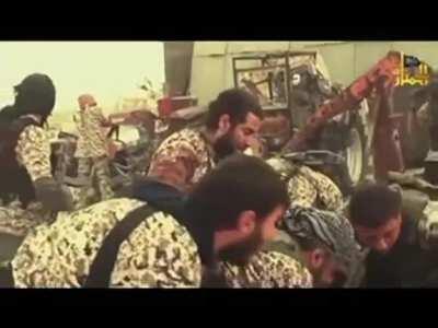 Video released by Jabhat al-Nuṣrah titled The Battle of Ab Khab al-Binnish [Syria] (August, 2013) Part 2