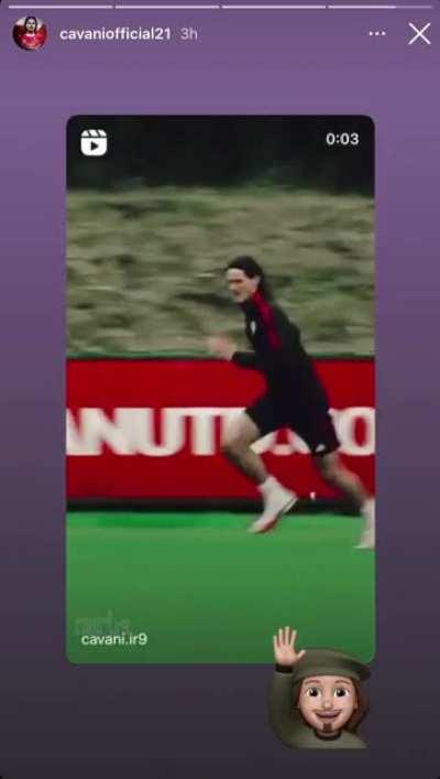 @Cavaniofficial21 on instagram : 🙋🏻‍♂️ - Its a fucking goat outside