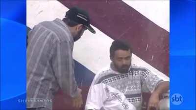 A couple of classic pranks from Brazil.