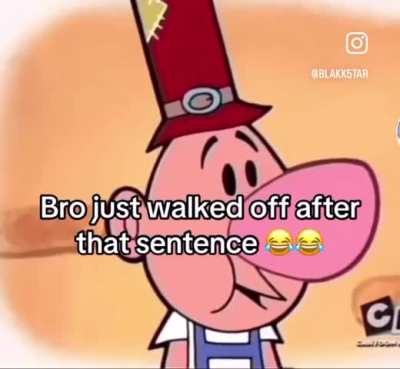 Billy finally using his brain