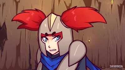 Defeated warrior gets violated by thieves (Derpixon)