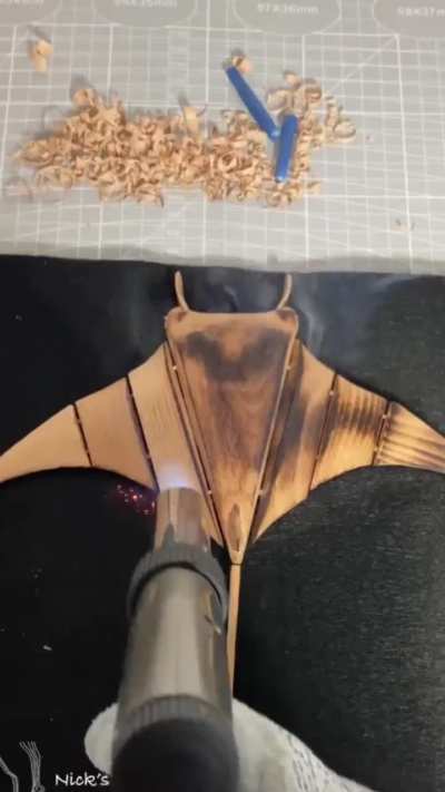 Handmade Wooden Kinetic Sculpture