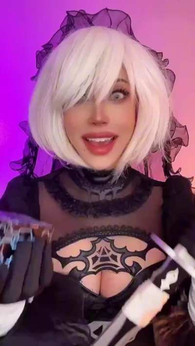 Bride 2B cosplay (@feliciavox) [onlyfans]