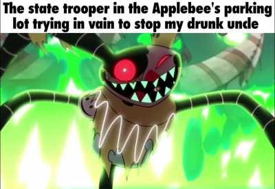 Applebee's parking lot 