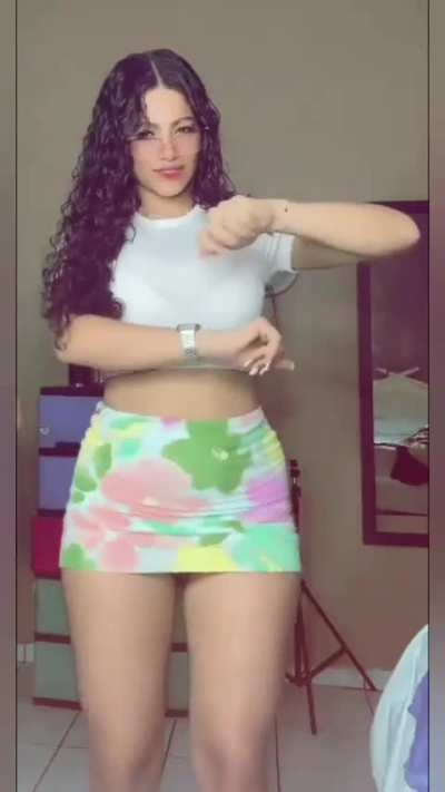 Sexy in short skirt . Sorry not names