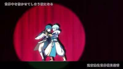 The snipped of chongyun and xinqiu dancing from the livestream