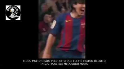 Messi 🤝 Ronaldinho