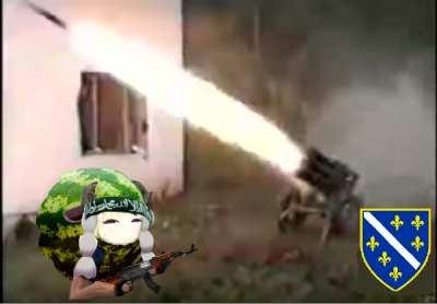 Watamelon is a proud Bosnian