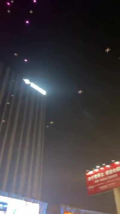 Drone show failed. Free drones for everyone!