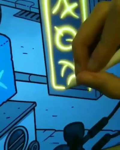 Painting Day to Night