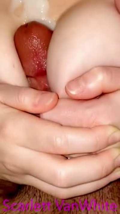 My first tittyfuck!!