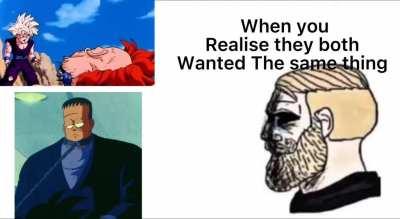 When you realise they both wanted the same thing also 8+8=16