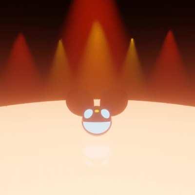 I was inspired to create this deadmau5 3D animation in blender.