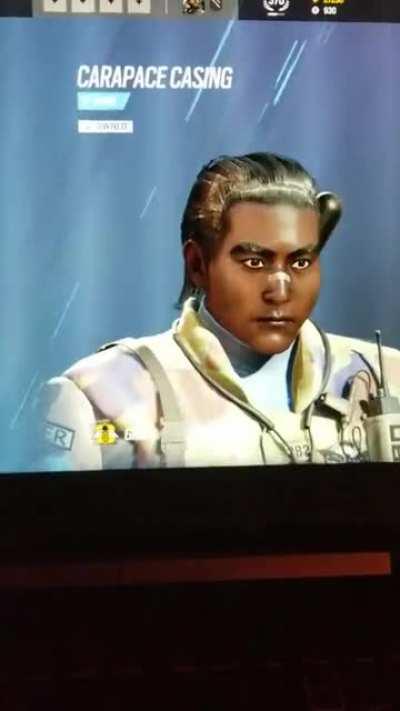 grim now has a blackface cosmetic in new patch...