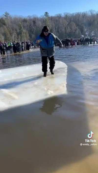 When you lure NPCs to dangerous places 