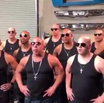 In the Fast of Furious franchise, multiple actors were auditioned to say 