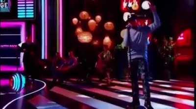 Chance the rapper performing 