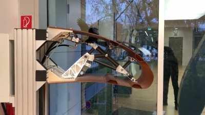 ⚡Flexible Airfoil⚡ An example of how the airfoil shape could change in flight to boost performance over a wide range of angles of attack.