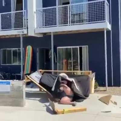 Maybe they should of had some water down there….