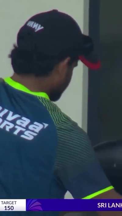 Hong Kong vs Sri Lanka Asia Cup 2025 : Hasaranga ended with a drive