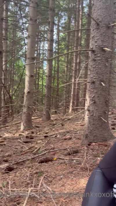 Squat Fuck In The Woods.