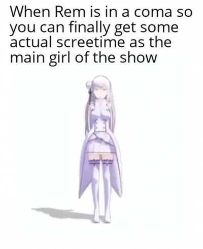 (Re:zero Season 2 part 1) Emilia's in s2 be like: