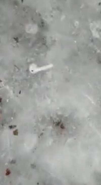 Lost my airpod yesterday came to look for it today.