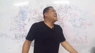 Getting that first jab be like..